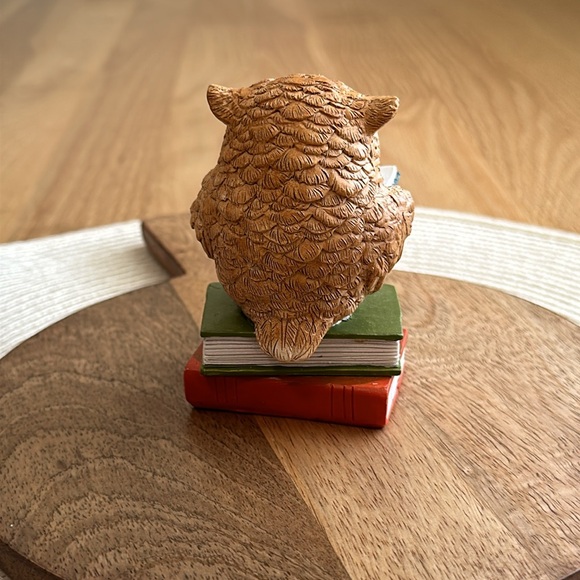 🍂Reading Owl Figurine🍂 - Picture 2 of 6